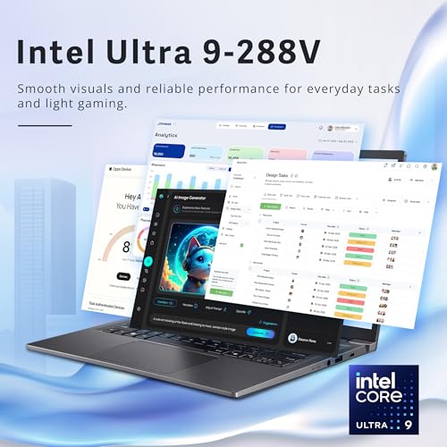 Acer Aspire 14" WUXGA Laptop Touchscreen Intel Ultra 9 miniatura 5