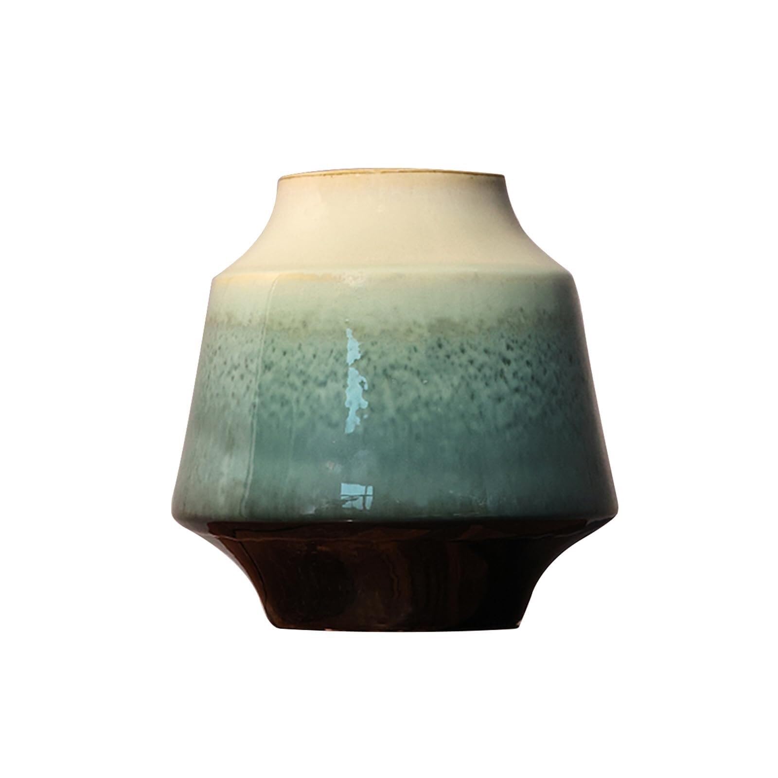 Vase fileté rétro modèle C pour décorations de maison et salon