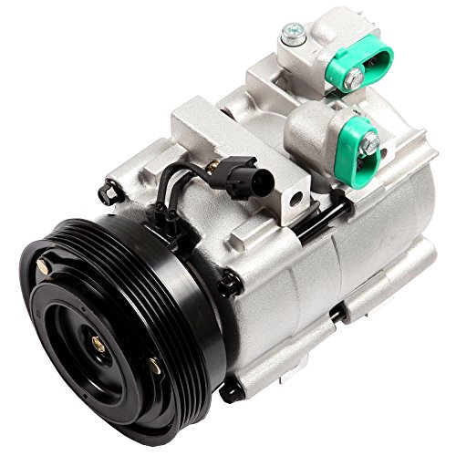 Image of ECCPP AC Compressor for Hyundai Santa Fe for Kia Optima 2.4L 1999-2008 | for Kia Optima L4 2.4L 2001-2006 Fast Cooling AC Compressor with Clutch