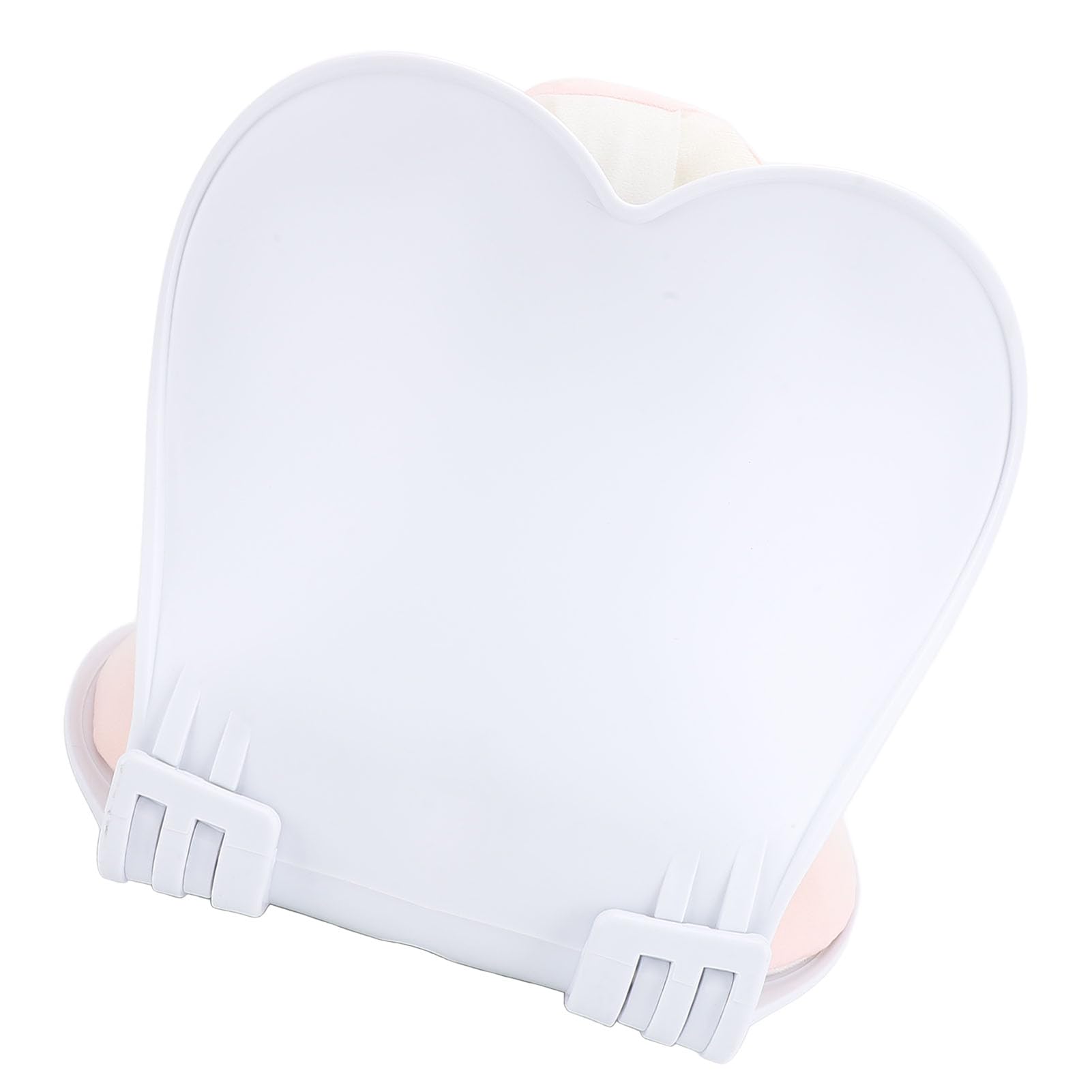 Cuscino pieghevole ergonomico per il supporto lombare, supporto per la zona lombare della sedia da ufficio, cuscino portatile traspirante dal design ergonomico per lunghi periodi (Rosa chiaro)