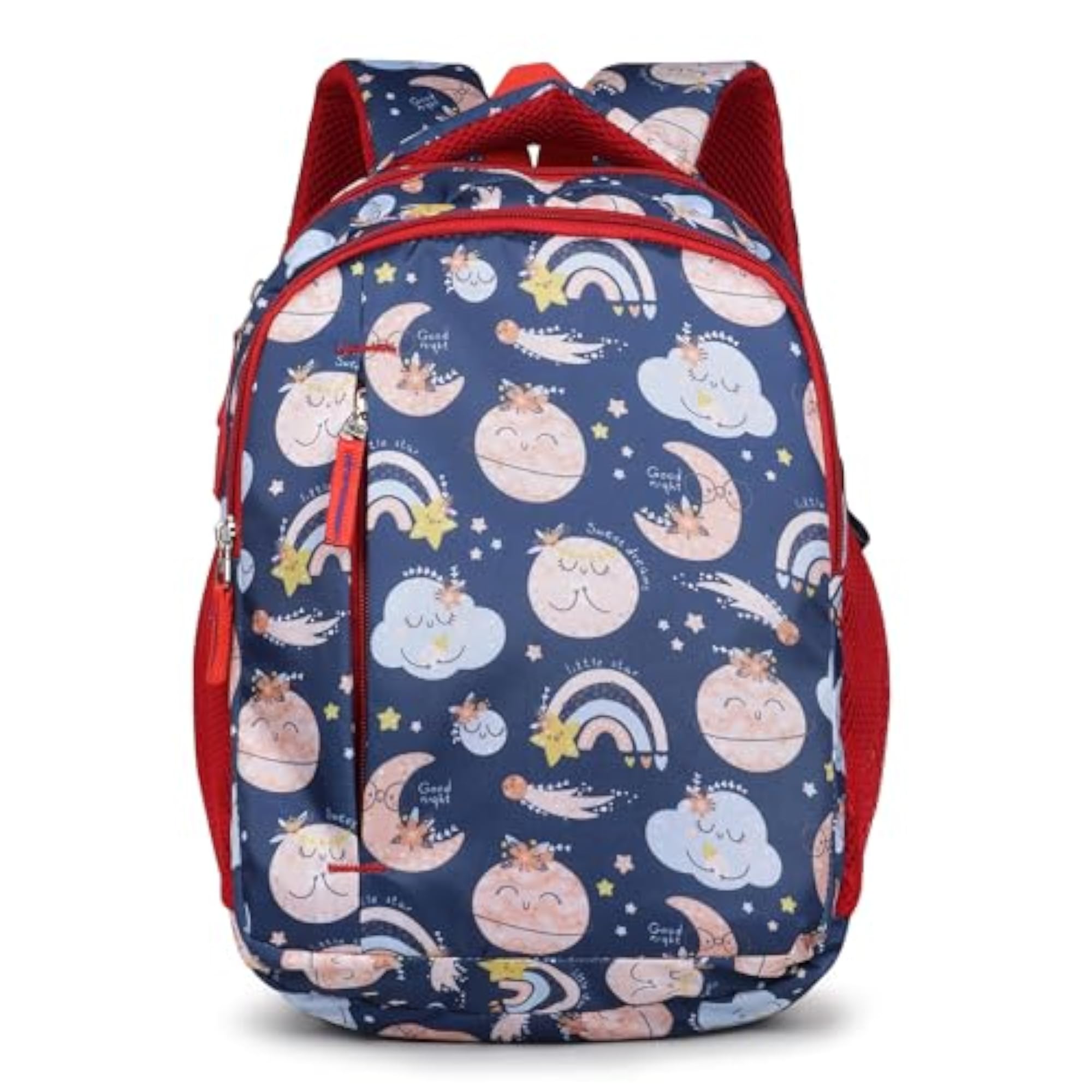Cartoon Character Printed Backpack for Kids, 14 Inch
