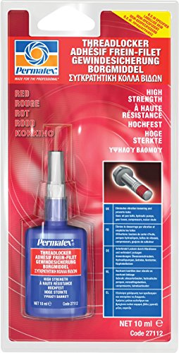 Permatex PX27112 tape voor remmen, 10 ml, rood