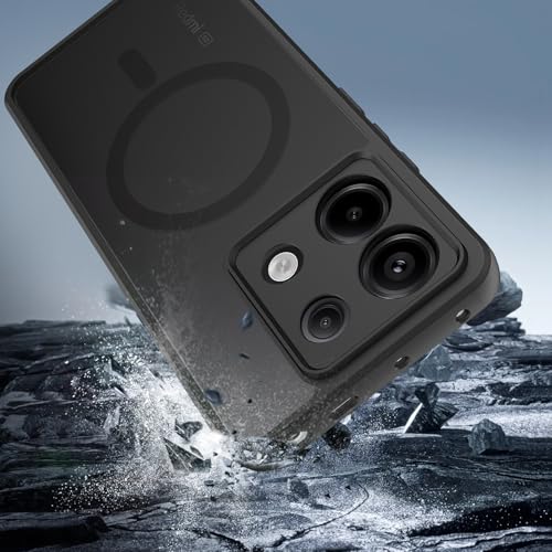 Image of For OPPO Find X8 Case, Translucent Design, Shockproof, Scratch Resistant Back, Magnetic Compatible, MagSafe Matte, US Military MIL Certified, Hybrid TPU Bumper, PC Micro Dot, No Yellowing and