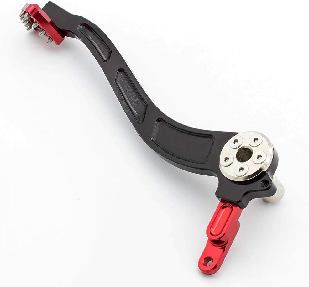 FXCNC CNC Dirt Bike Rear Brake Arm Pedal Shift Lever Shifter Peg Compatible with Honda CRF230F CRF 230F 2003-2009, CRF150F 2012-2017, CRF230F 2012-2019