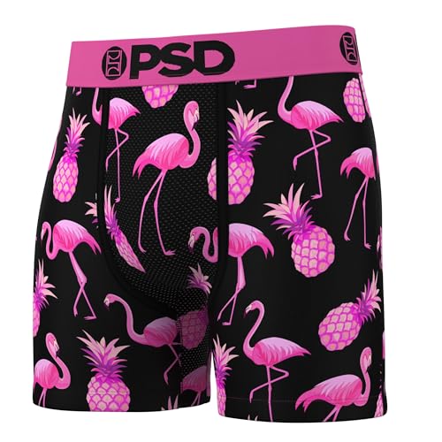 PSD Men's Boxer Briefs - Oasis 3 Pack, 5 Inch Inseam, Moisture-Wicking, Boxer Briefs for Men Pack, X-Large4