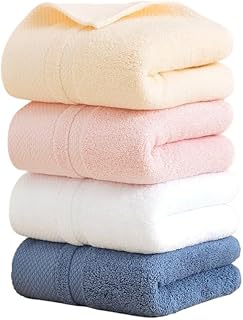 ZHCHAO Toallita de algodón Gruesa de Color Liso for el hogar, Suave y Absorbente, Regalo de Terciopelo Largo