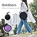 13-Note Steel Tongue Drum - 10 Inch Outdoor Garden Rain Drum Hand Pan Drum with Carry Bag, Mallets & Music Book, Music Gift for Family and Friends (Purple)