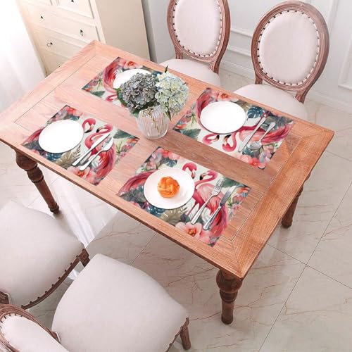 Sets de table PVC antidérapants et lavables protégeant efficacement contre la chaleur - 3