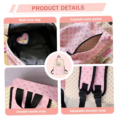 Sac d'école japonais chat mignon pour le collège et les sorties