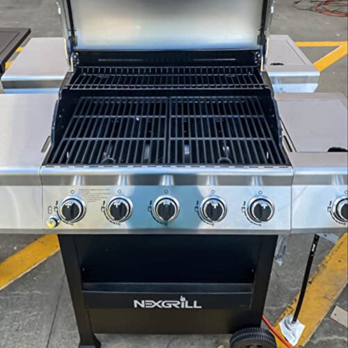 Image of 17 inch Grill Grates Replacement Parts for Nexgrill 4-Burner 720-0830H 720-0783E Nexgrill Replacement Parts 5 Burner 720-0888N 720-0888 720-0697, Grill Parts for Kenmore, Uniflame and More