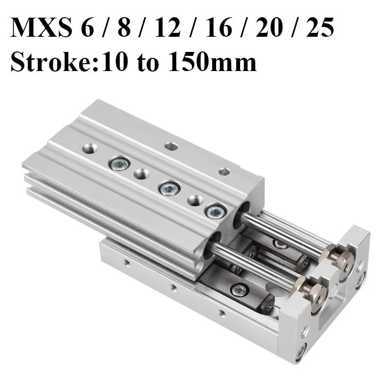Vérin pneumatique double effet course 40mm alésage 25mm - 7