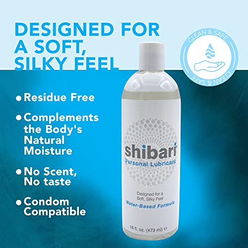 Shibari Premium Water-Based Lubricant, Personal Lube for - Want It All