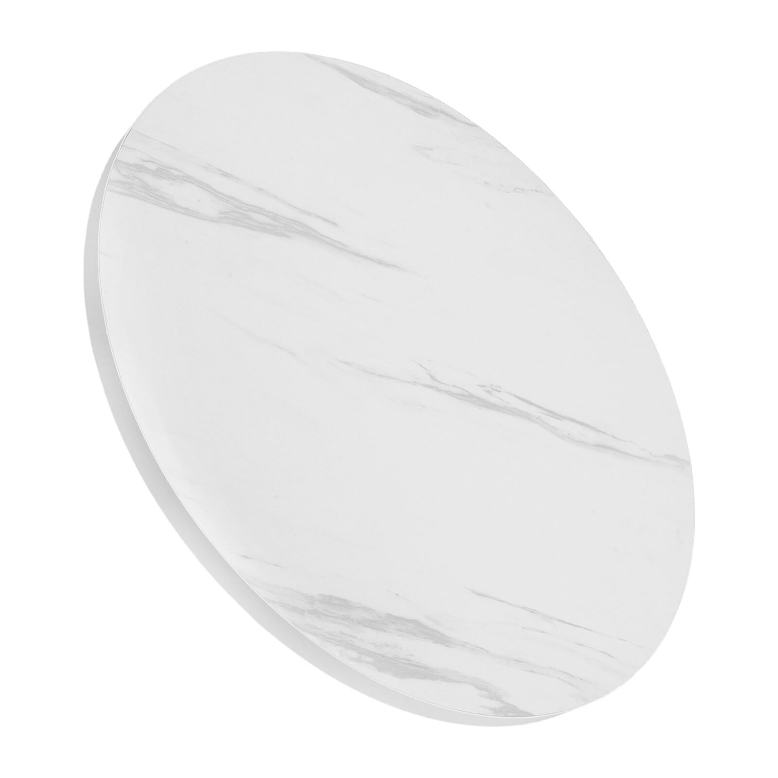 Plateau de table rond 40 cm pour petite table basse de salon moderne et lumineuse