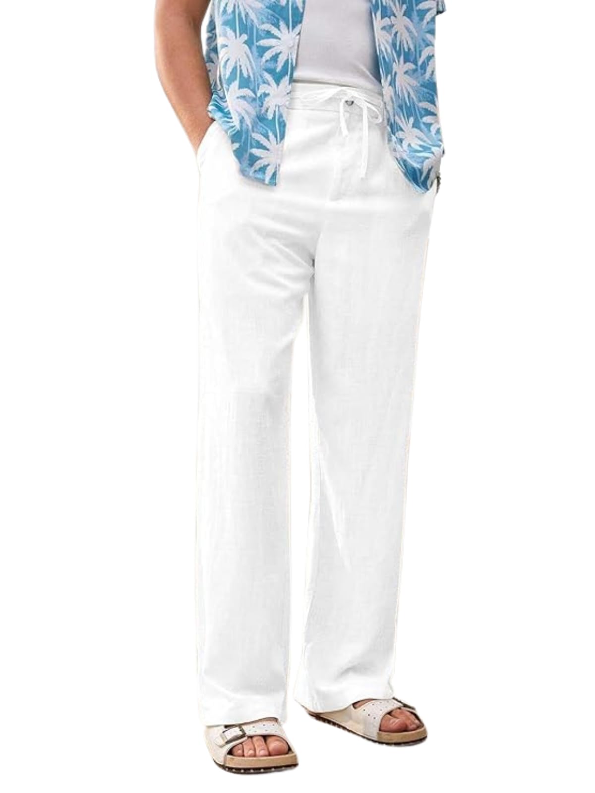 Trouser Pant for Men | Loose Fit Man Track Pants | Formal Causal Regular Fit | Relaxed Cargo | Summer| Stretchable (Sports | Gym | Yoga)-image-12