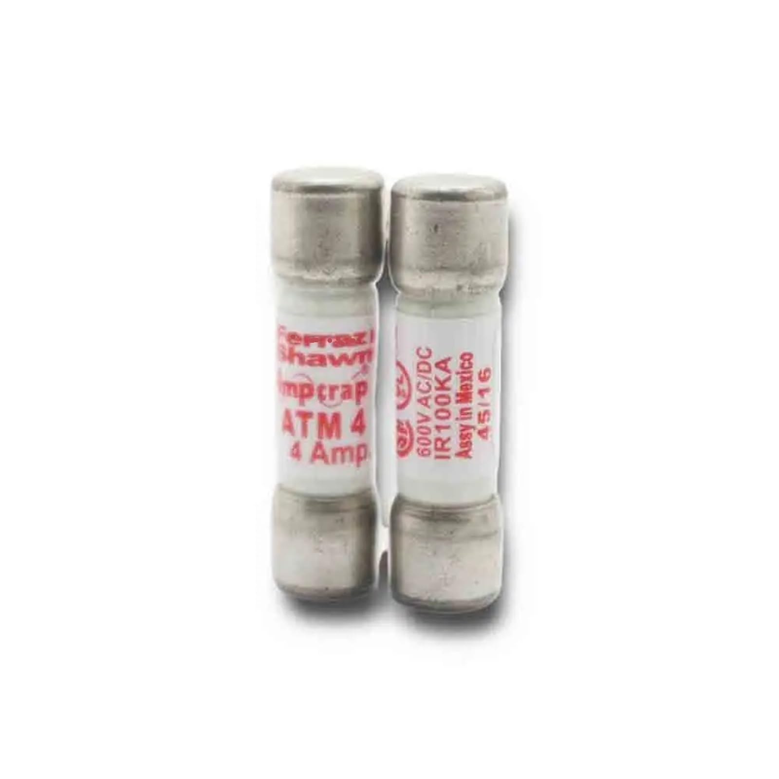CXFCIHFT 10pcs Fast acting Fuse ATM4 600V 4A fuse for protect motor circuit