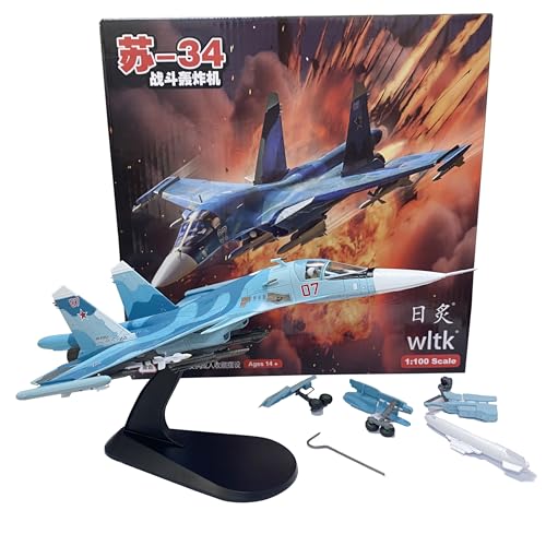 Sukhoi Su-34 1/100 Diecast Aircraft Model
