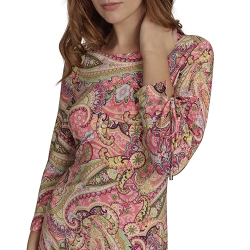 Tommy Hilfiger Women's Long Sleeve Round Neck Shift Dress2