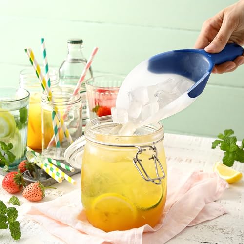 Image of Spring Chef Magnetic Ice Scoop for Freezer, Ice Machine - Sapphire 2 Pack