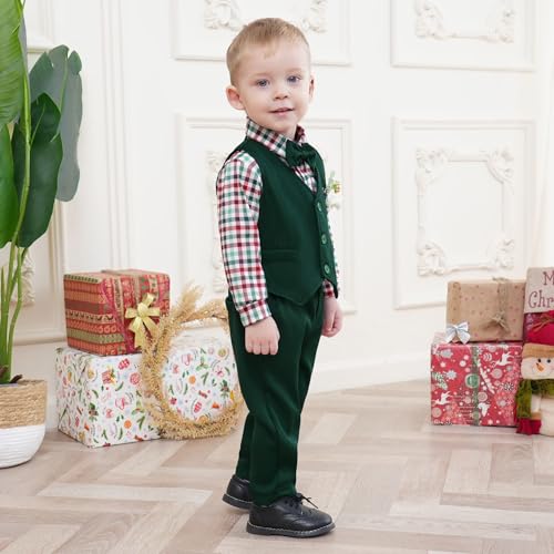 Image of SANMIO Toddler Baby Boys Clothes, Stylish Toddler Baby Boys Outfits Sweatshirt with Jeans Pants Set