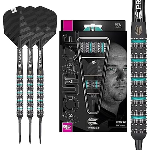 Rob Cross Black Edition 22G Tungsten Darts Set Cover