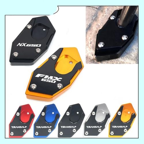 Béquille latérale agrandir pad CNC extension plaque support Transalp NX