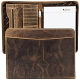 Gewicht in kg: 0.67kg Green Burry A4 Schreibmappe Vintage Brown