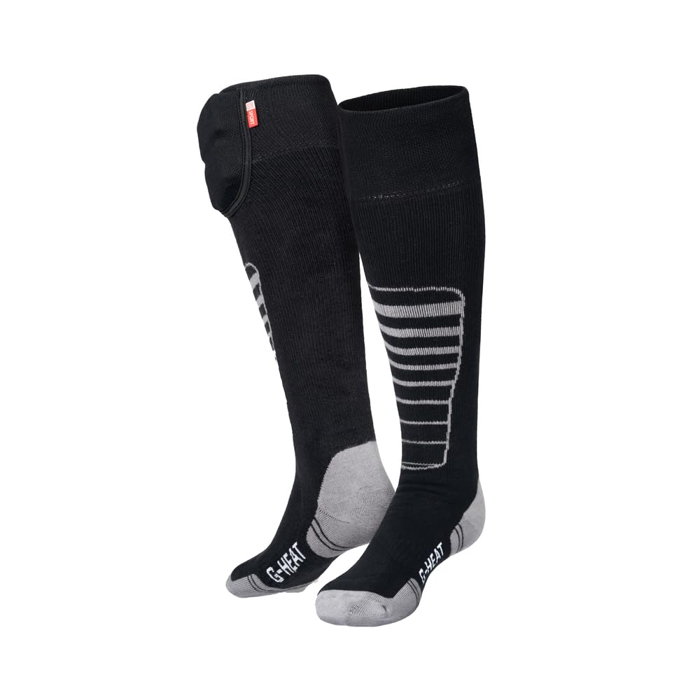 G-HEAT – Beheizbare Socken Outdoor, Beheizte Akku-Socken für Damen & Herren, Thermosocken für Ski, Wandern, Reiten