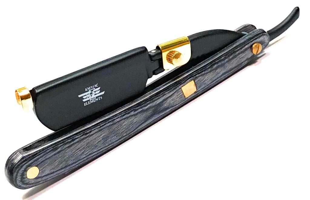 Profession Excellent Stainless Steel Wooden Barber's Straight Edge Razor