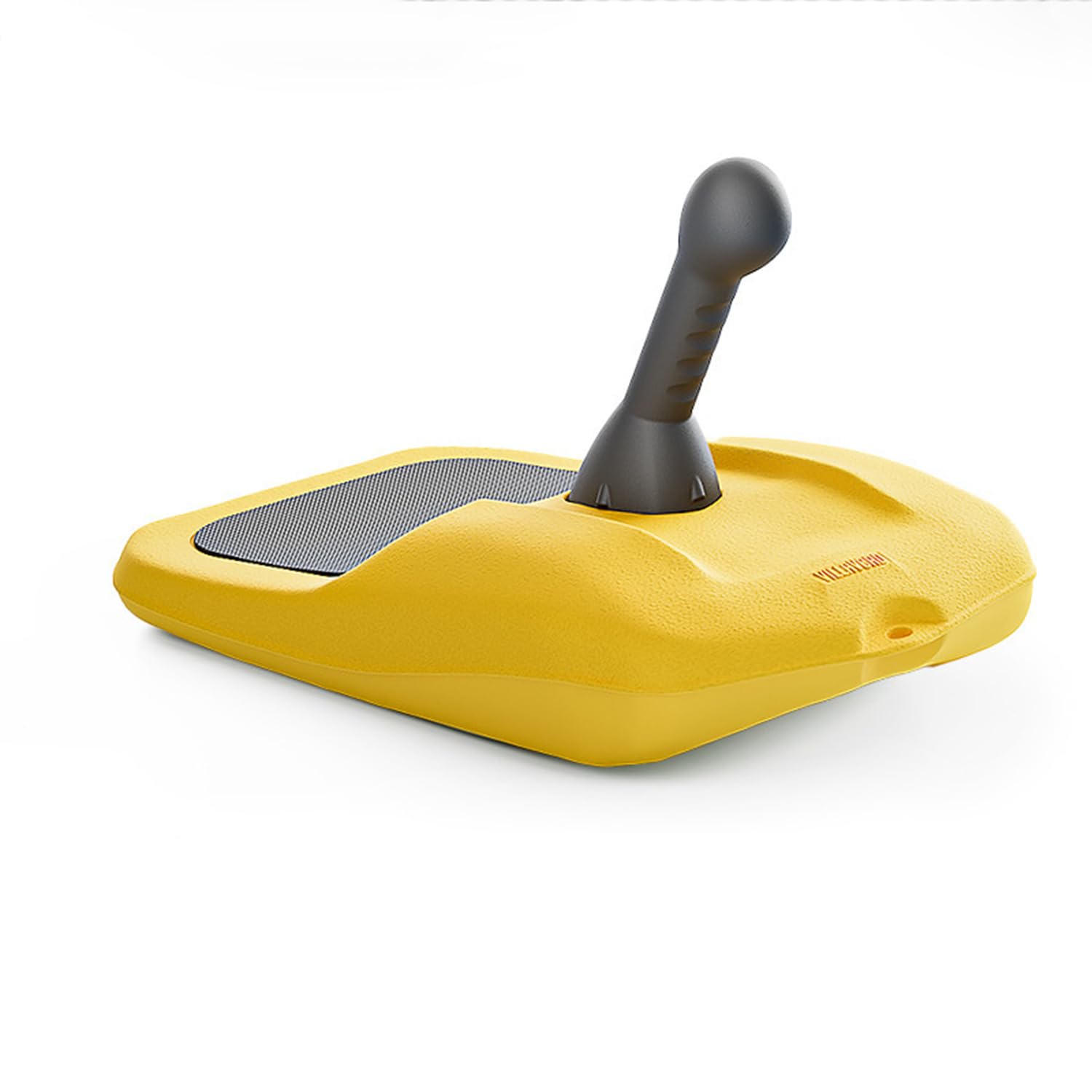 Bob Schlitten, Kinderschlitten, 54cm Robuster Kunststoffrodel Zipfelbob, Bis 100Kg Belastbar, Einfacher Steuerung, Für Kinder Und Erwachsene, Outdoor Wintersport, Gelb
