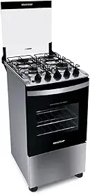 Fogão Brastemp 4 Bocas Inox Bfo4nbr - Bivolt