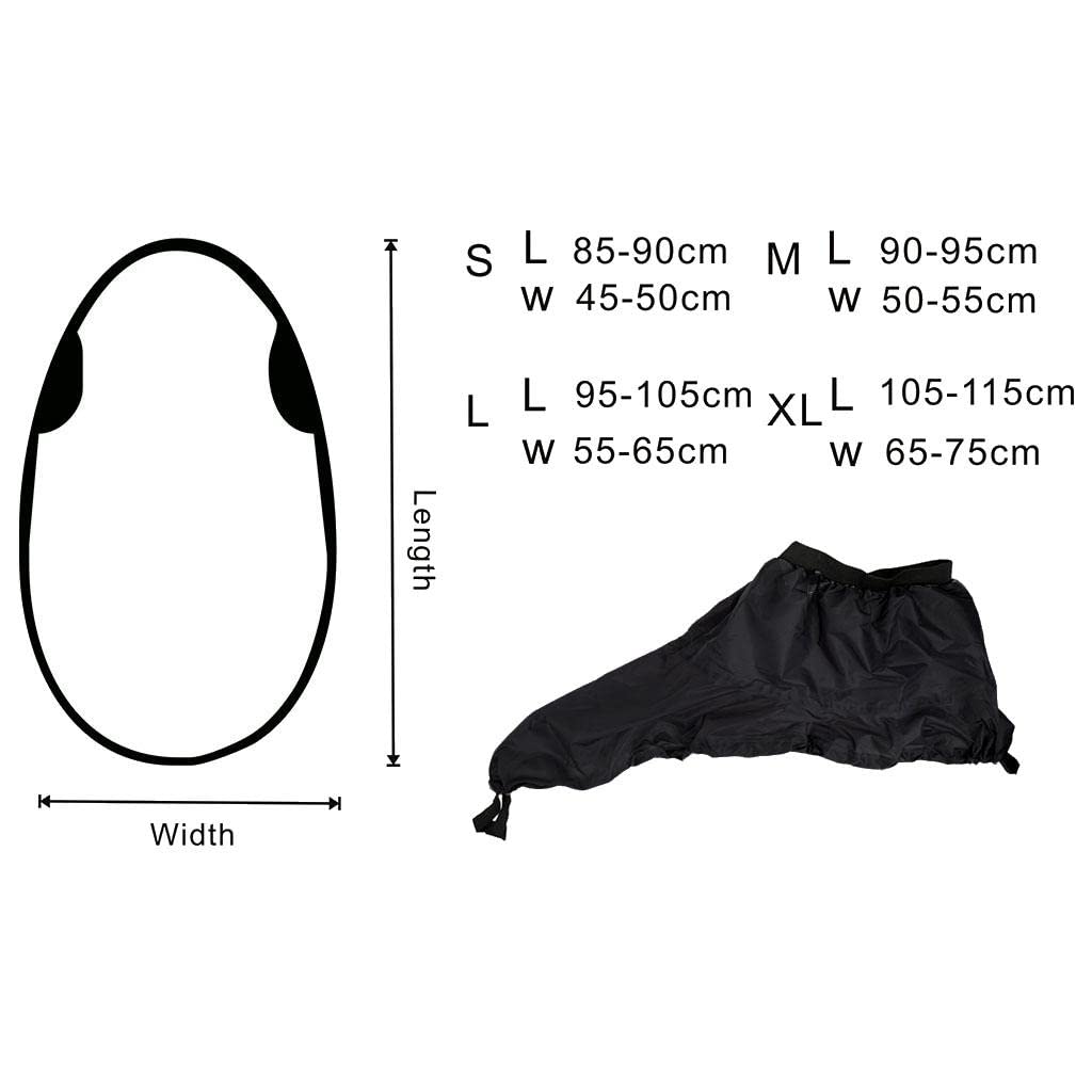 Sharplace Universal Spritzdecke Spritzschutz Decke Abdeckung Kajak-Zubehör Wassersport-Zubehör
