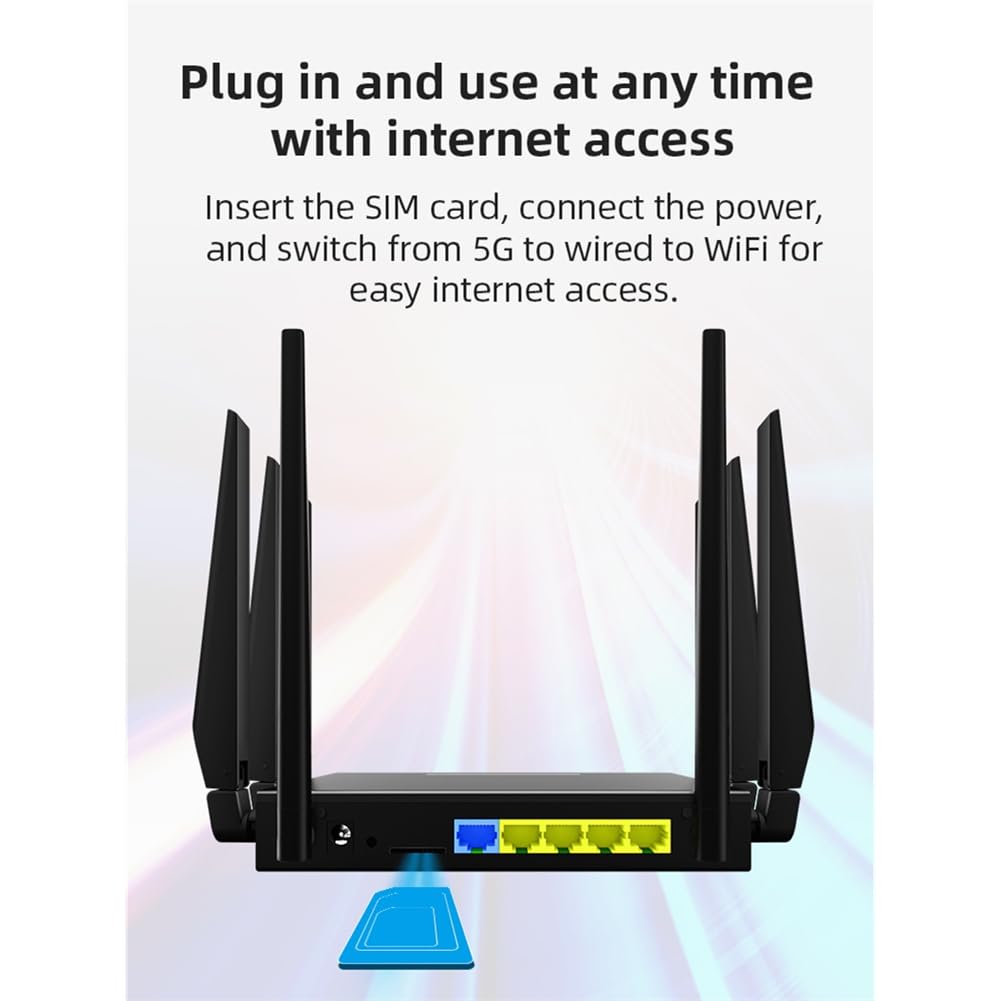 Router CPE 5G Ethernet Red Router WiFi 5G Router CPE 5G Router WiFi 5G Enchufe UE