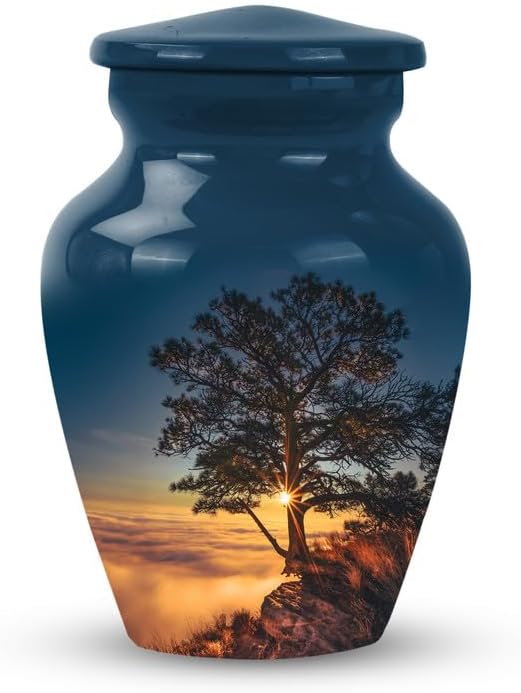 Yatskia Sunflower Funeral Urns For Adult Ashes Women, Small