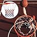 2pcs Basketball Net Replacements, Tricolor Heavy Duty Basketball Nets with 12 Loops Fit All Basketball Hoops, Weatherproof Sturdy Nylon Basketball Nets for Indoor Outdoor Basketball Training