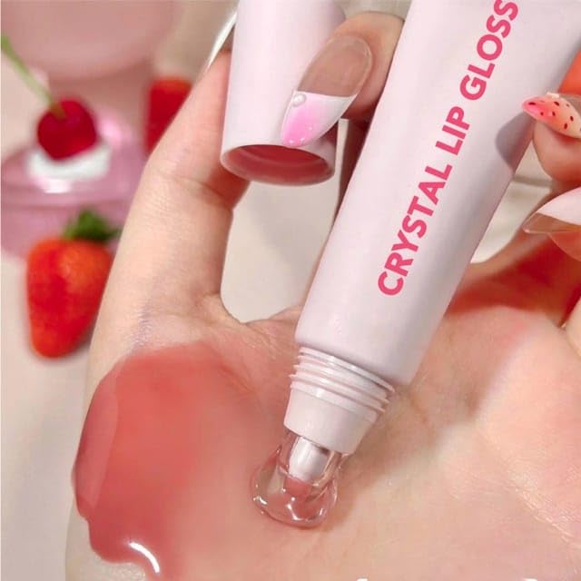 Image of Fruity High Shine Lip Gloss for Girls & Women | Ultra-Glossy Hydrating Lip Gloss | Juicy Flavoured, Non-Sticky, Long-Lasting Shine | Moisturizing Lip Makeup for Soft, Plump Lips | Everyday Glam & Travel-Friendly