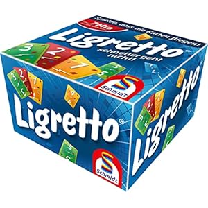 Schmidt Spiele 01101 – Ligretto blau, Kartenspiel