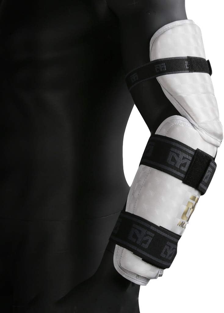 MOOTO Korea Taekwondo Extera S2 Arm & Elbow Protectors MMA Martial Arts Kickboxing Gym School Academy Team Match Training (4. L(Length:24cm or 0.78ft))