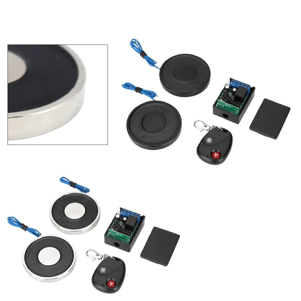 Elektromagnes 70 mm DC 12 V/24 V, siła trzymania 20 kg, kompaktowa konstrukcja 14 W do automatyzacji, sortowania i ramion robota