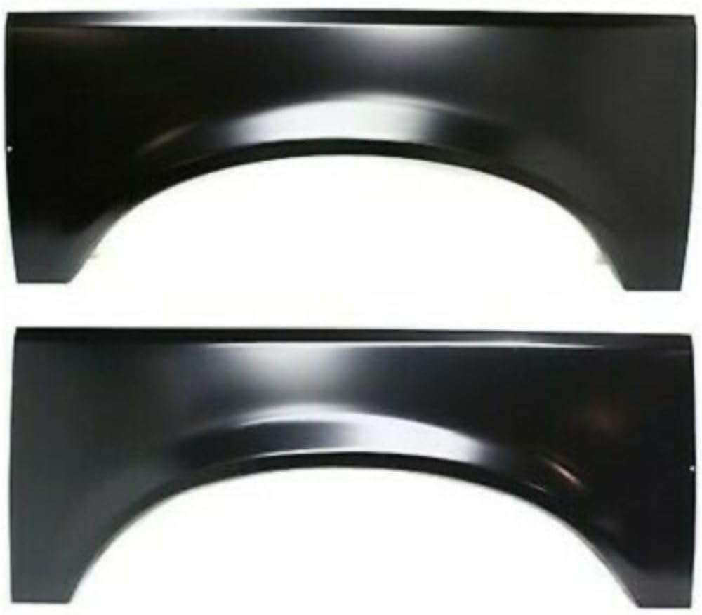 Wheel Arch Repair Panel Set of 2 for Ford F350 1987-1996, Left and Right Upper Quarter Panel Repair Patch, Pair of Rear Fender Arch Repair Panels for Pickup Truck