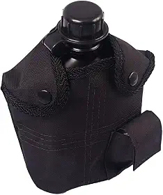Kit Cantil + Porta Cantil Com Presilha Preto - Atack