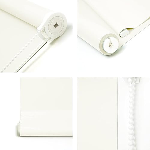 Miniatura 8 de NUTRO CHILL Persianas opacas con aislamiento térmico, persianas enrollables con protección UV para el hogar, cocina, baño (24 pulgadas de ancho x 68