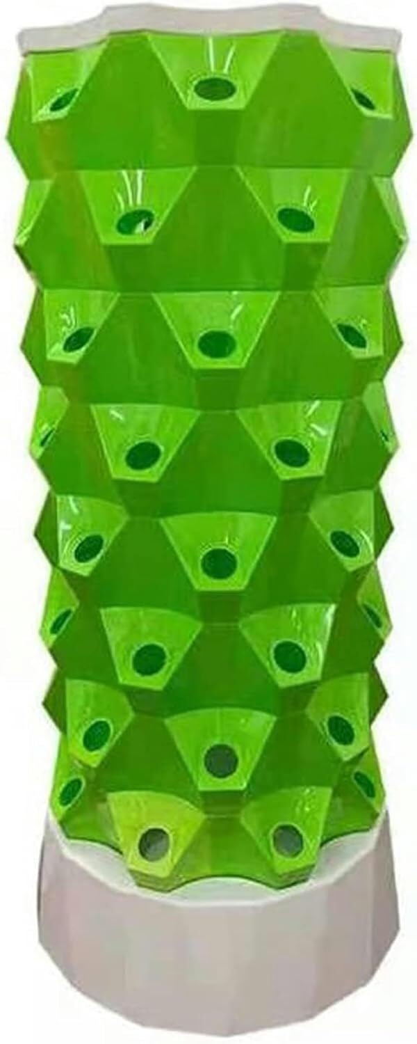 Arrosage Automatique Kit de Culture hydroponique Garden Tower de 80 Pots, adapté au Jardinage intérieur, aux Fruits et légumes, aux Plates-Bandes et aux Pots de Fleurs en Filet // 1 pièce