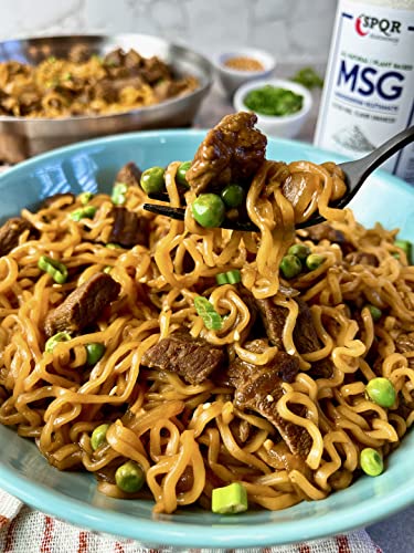 Image of Plant Based MSG Seasoning Monosodium Glutamate XL 12 Ounce Bottle Gluten Free Restaurant Grade Flavor Enhancer by SPQR Seasonings (Pack of 2)
