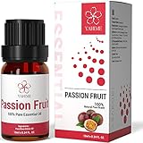 ASAKUKI Passion Fruit Essential Oils for Diffusers, Candle&Soap Making-100% Pure Aromatherapy Oil for Skin Care, Stress Relief&Mind Calming with Fruity Scent-10ml(1/3 oz)