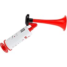 Handheld Air Pump Horn Loud Noise Maker with Pump Action Handle for