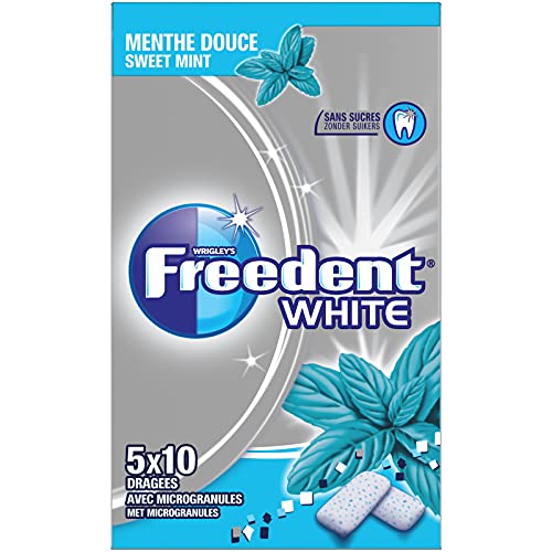 Chewing gum Forte Sans Sucres Freedent Les 5 Paquets De 10 Dragées - vue 8