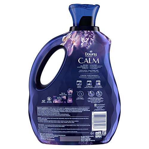Image of Downy Infusions Liquid Fabric Softener, Calm, Lavender & Vanilla Bean, 81 fl oz