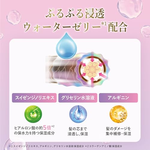 LUX(ラックス) バスグロウ リペアアンドシャイン シャンプー コンディショナー ポンプ セット 各490g の商品画像 3
