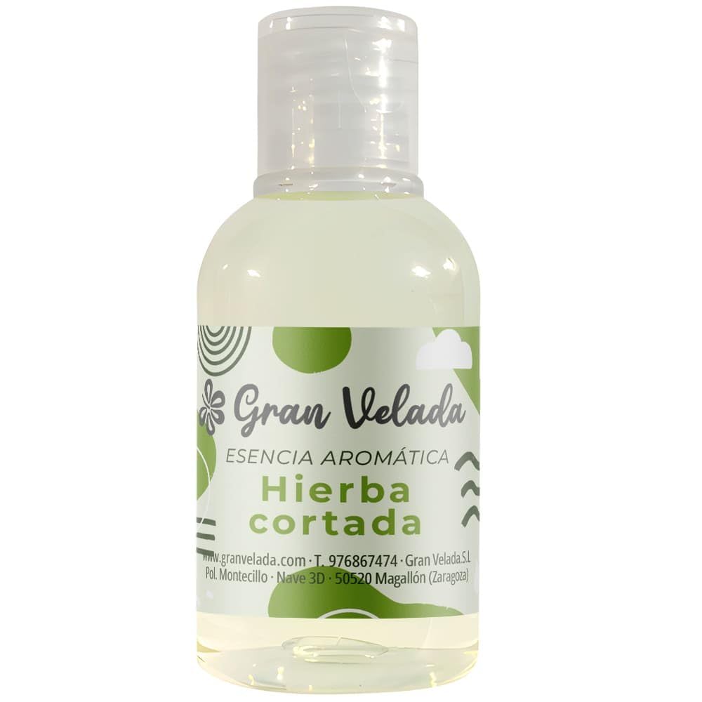 Gran Velada - Duftöl Frischgeschnittenes Gras 1000 ml | Aromatisches Aroma für Raumdüfte, Seifen und Kosmetik, Konzentriertes Parfümöl für Diffusoren, Natürliche Grüne Noten