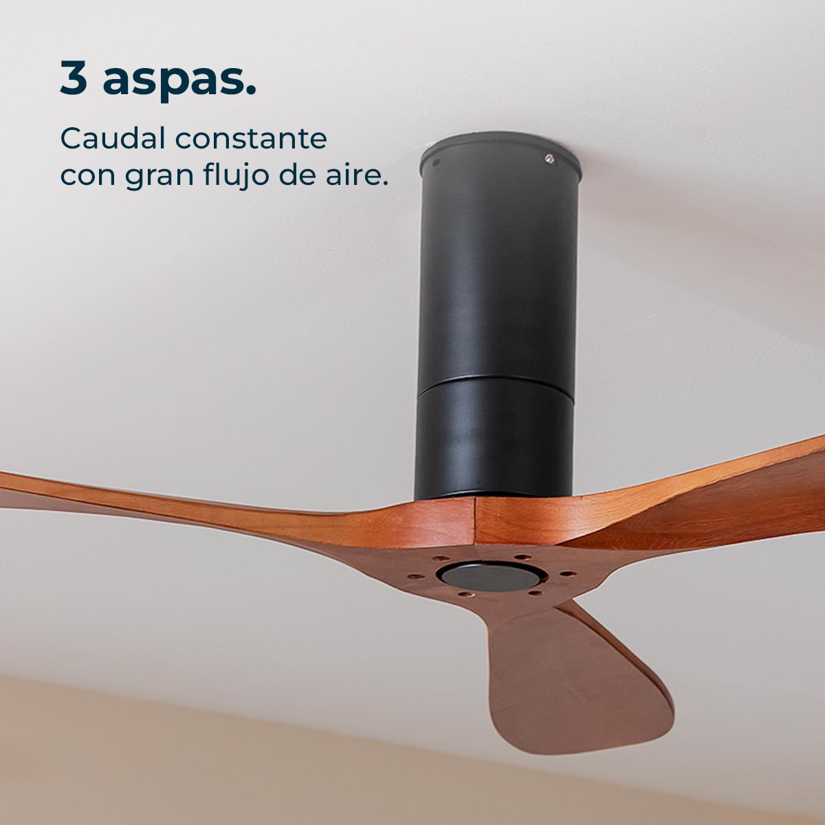 Cecotec Ventilador de Techo EnergySilence Aero 5500 Black Aqua Connected